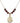Scapular Birthstone Necklace | 3/4 inch | 6mm Beads  Garnet 14kt Gold Filled