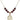 Graduation Birthstone Necklace | 3/4 inch | 6mm Beads  Garnet 14kt Gold Filled