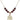 Crucifix Birthstone Necklace | 3/4 inch | 6mm Beads  Garnet 14kt Gold Filled
