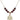 5-Way / Holy Spirit Birthstone Necklace | 3/4 inch | 6mm Beads  Garnet 14kt Gold Filled