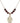 5-Way / Holy Spirit Birthstone Necklace | 3/4 inch | 6mm Beads  Garnet 14kt Gold Filled