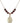 Miraculous Medal Birthstone Necklace | 3/4 inch | 6mm Beads  Garnet 14kt Gold Filled