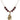 Madonna Birthstone Necklace | 7/8 inch | 6mm Beads  Garnet 14kt Gold Filled