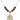 Our Lady of Guadalupe Birthstone Necklace | 1 inch | 6mm Beads  Garnet 14kt Gold Filled
