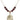Scapular Birthstone Necklace | 1 inch | 6mm Beads  Garnet 14kt Gold Filled