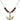 Holy Spirit Birthstone Necklace | 3/4 inch | 6mm Beads  Garnet 14kt Gold Filled