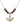 Holy Spirit Birthstone Necklace | 3/4 inch | 6mm Beads  Garnet 14kt Gold Filled