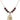 Madonna Birthstone Necklace | 7/8 inch | 6mm Beads  Garnet 14kt Gold Filled