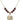 Miraculous Medal Birthstone Necklace | 3/4 inch | 6mm Beads  Garnet 14kt Gold Filled