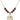 Miraculous Medal Birthstone Necklace | 3/4 inch | 6mm Beads  Garnet 14kt Gold Filled