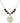 Miraculous Medal Birthstone Necklace | 3/4 inch | 6mm Beads  Garnet 14kt Gold Filled