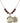 Saint Christopher Birthstone Necklace | 3/4 inch | 6mm Beads  Garnet 14kt Gold Filled
