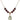 Miraculous Medal Birthstone Necklace | 5/8 inch | 6mm Beads  Garnet 14kt Gold Filled