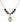 Miraculous Medal Birthstone Necklace | 5/8 inch | 6mm Beads  Garnet 14kt Gold Filled