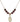 Miraculous Medal Birthstone Necklace | 5/8 inch | 6mm Beads  Garnet 14kt Gold Filled