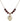 St. Jude Birthstone Necklace | 5/8 inch | 6mm Beads  Garnet 14kt Gold Filled