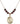 Miraculous Medal Birthstone Necklace | 7/8 inch | 6mm Beads  Garnet 14kt Gold Filled