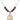 Scapular Birthstone Necklace | 7/8 inch | 6mm Beads  Garnet 14kt Gold Filled