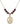 Scapular Birthstone Necklace | 7/8 inch | 6mm Beads  Garnet 14kt Gold Filled
