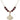 5-Way Birthstone Necklace | 7/8 inch | 6mm Beads  Garnet 14kt Gold Filled