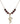 Guardian Angel Birthstone Necklace | 7/8 inch | 6mm Beads  Garnet 14kt Gold Filled