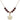 Holy Spirit Birthstone Necklace | 3/4 inch | 6mm Beads  Garnet 14kt Gold Filled