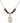 Miraculous Medal Birthstone Necklace | 7/8 inch | 6mm Beads  Garnet 14kt Gold Filled