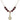 Miraculous Medal Birthstone Necklace | 7/8 inch | 6mm Beads  Garnet 14kt Gold Filled