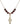 Miraculous Medal Birthstone Necklace | 7/8 inch | 6mm Beads  Garnet 14kt Gold Filled