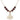 Cross Birthstone Necklace | 1 inch | 6mm Beads  Garnet 14kt Gold Filled