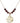 Faith, Hope & Charity Birthstone Necklace | 7/8 inch | 6mm Beads  Garnet 14kt Gold Filled