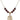 Saint Albert the Great Birthstone Necklace | 3/4 inch | 6mm Beads  Garnet 14kt Gold Filled
