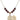 Saint Benedict Birthstone Necklace | 3/4 inch | 6mm Beads  Garnet 14kt Gold Filled