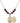 Saint Benedict Birthstone Necklace | 3/4 inch | 6mm Beads  Garnet 14kt Gold Filled
