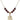 Saint Boniface Birthstone Necklace | 3/4 inch | 6mm Beads  Garnet 14kt Gold Filled