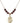 Saint Boniface Birthstone Necklace | 3/4 inch | 6mm Beads  Garnet 14kt Gold Filled