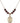 Saint Blaise Birthstone Necklace | 3/4 inch | 6mm Beads  Garnet 14kt Gold Filled