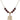 Saint Catherine of Siena Birthstone Necklace | 3/4 inch | 6mm Beads  Garnet 14kt Gold Filled