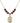 Saint Catherine of Siena Birthstone Necklace | 3/4 inch | 6mm Beads  Garnet 14kt Gold Filled