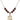 Saint Charles Borromeo Birthstone Necklace | 3/4 inch | 6mm Beads  Garnet 14kt Gold Filled