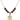 Saint Christopher Birthstone Necklace | 3/4 inch | 6mm Beads  Garnet 14kt Gold Filled