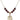Saint Dorothy Birthstone Necklace | 3/4 inch | 6mm Beads  Garnet 14kt Gold Filled