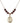 Saint Dorothy Birthstone Necklace | 3/4 inch | 6mm Beads  Garnet 14kt Gold Filled
