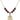 Saint Dennis Birthstone Necklace | 3/4 inch | 6mm Beads  Garnet 14kt Gold Filled