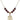 Saint Edward the Confessor Birthstone Necklace | 3/4 inch | 6mm Beads  Garnet 14kt Gold Filled