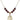 Saint Elmo Birthstone Necklace | 3/4 inch | 6mm Beads  Garnet 14kt Gold Filled