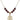 Saint Henry II Birthstone Necklace | 3/4 inch | 6mm Beads  Garnet 14kt Gold Filled