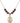Saint Henry II Birthstone Necklace | 3/4 inch | 6mm Beads  Garnet 14kt Gold Filled