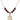 Saint James the Greater Birthstone Necklace | 3/4 inch | 6mm Beads  Garnet 14kt Gold Filled