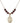 Saint James the Greater Birthstone Necklace | 3/4 inch | 6mm Beads  Garnet 14kt Gold Filled